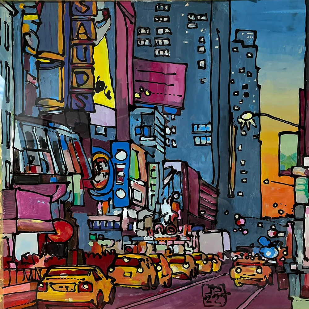 Cristal 4 de Pablo Ochoa de Olza. Exposición Graffiti.