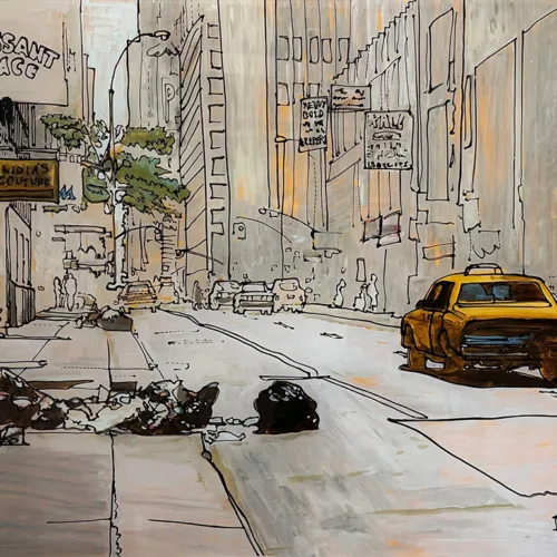 Cristal 2 de Pablo Ochoa de Olza. Exposición Graffiti.