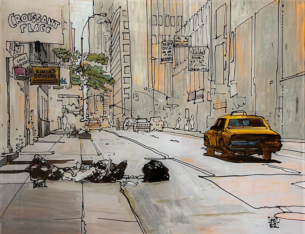 Cristal 2 de Pablo Ochoa de Olza. Exposición Graffiti.