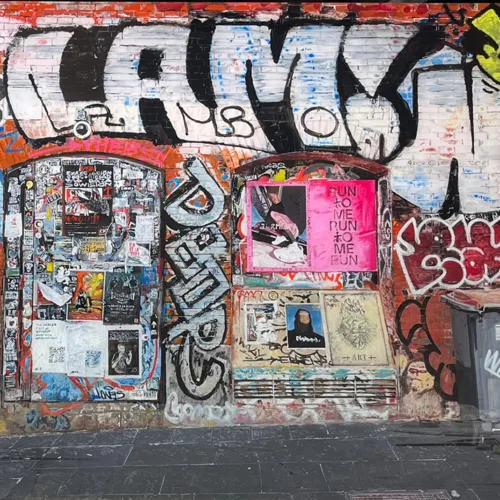 Cristal 3 de Pablo Ochoa de Olza. Exposición Graffiti.