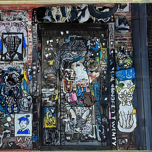 Cristal 7 de Pablo Ochoa de Olza. Exposición Graffiti.