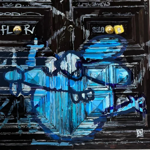 Piel 5 de Pablo Ochoa de Olza. Exposición Graffiti.