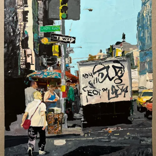 Piel 3 de Pablo Ochoa de Olza. Exposición Graffiti.