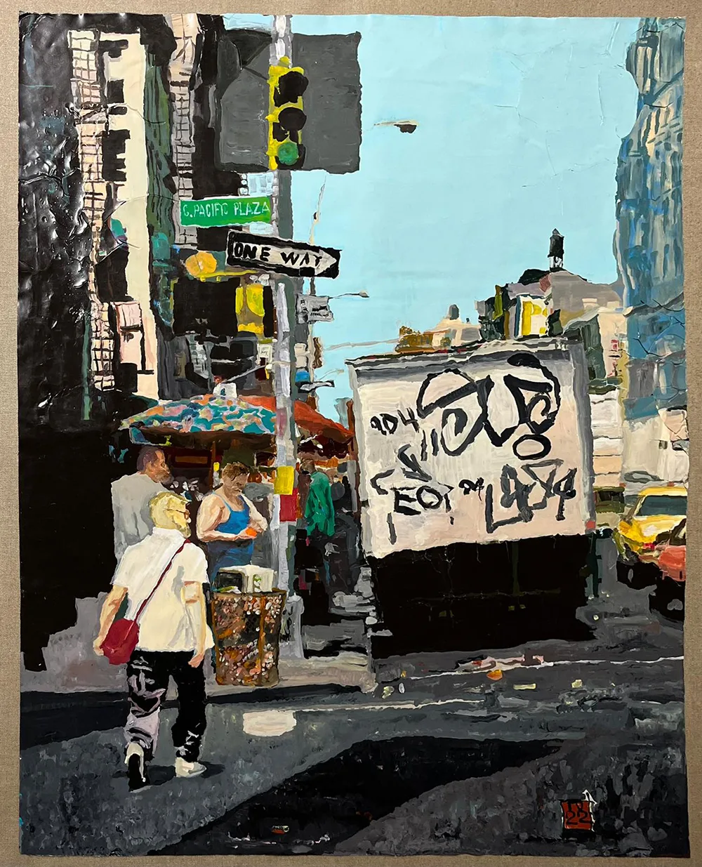 Piel 3 de Pablo Ochoa de Olza. Exposición Graffiti.