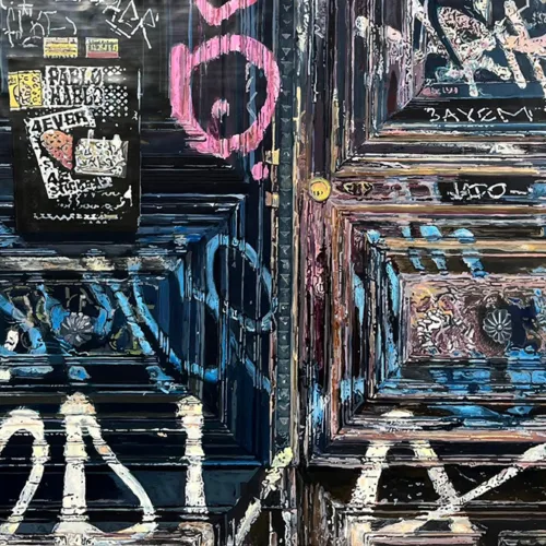 Piel 7 de Pablo Ochoa de Olza. Exposición Graffiti.