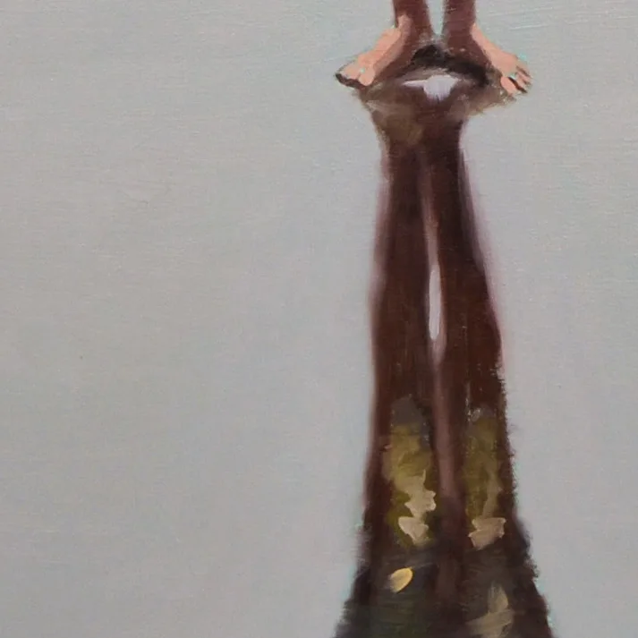Detalle de "Fallen angel" de David Anocibar